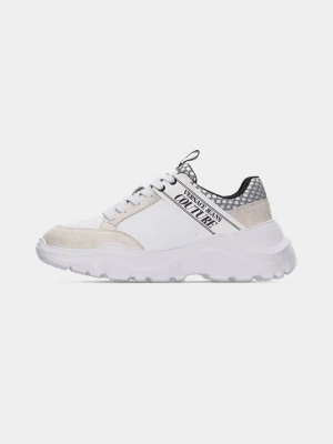 Sneakersy niskie Versace Jeans Couture biały