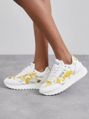 Sneakersy niskie Versace Jeans Couture biały