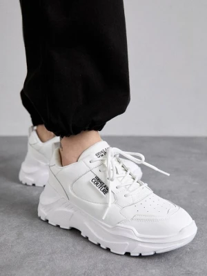 Sneakersy niskie Versace Jeans Couture biały
