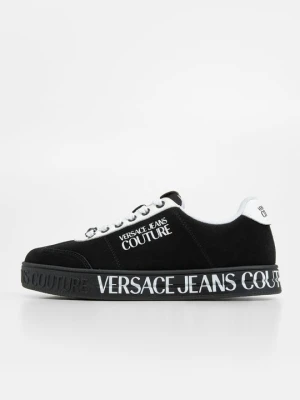 Sneakersy niskie Versace Jeans Couture czarny melanż