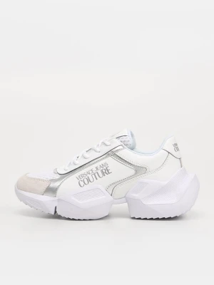 Sneakersy niskie Versace Jeans Couture mleczny