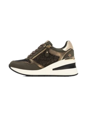 Sneakersy niskie Xti oliwkowy