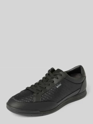 Zdjęcie produktu Niskie sneakersy z fakturowanym wzorem model 'NITAN_TENN_MN' Boss