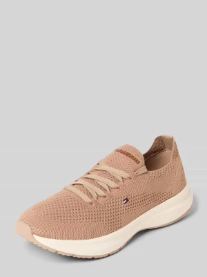 Sneakersy niskie z imitacji dzianiny Tommy Hilfiger