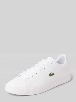 Sneakersy niskie z mieszanki skóry Lacoste