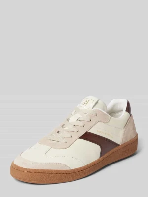 Sneakersy niskie z mieszanki skóry Marc O'Polo
