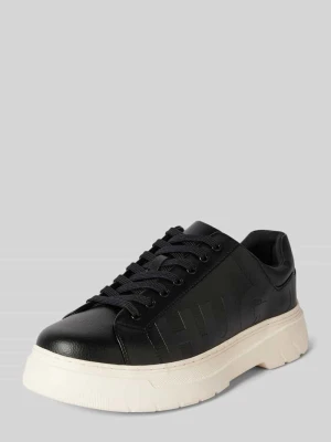 Sneakersy niskie z nadrukiem z logo model ‘Urian’ HUGO