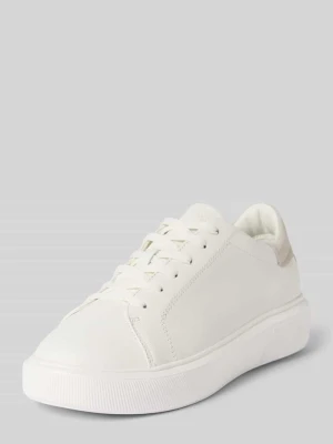Sneakersy niskie z wysokiej jakości skóry bydlęcej Marc O'Polo