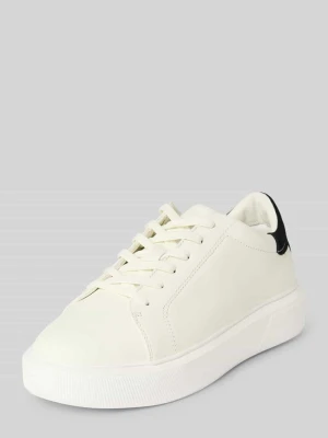 Sneakersy niskie z wysokiej jakości skóry bydlęcej Marc O'Polo