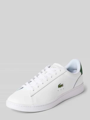 Sneakersy o niskim kroju z naturalnej skóry Lacoste