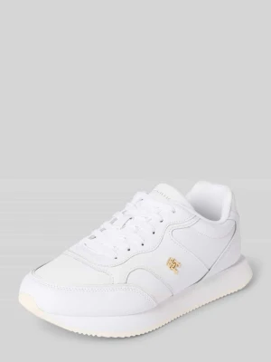 Sneakersy niskie ze skóry naturalnej Tommy Hilfiger