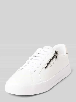 Sneakersy niskie ze skóry naturalnej Tommy Hilfiger