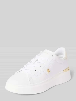 Sneakersy niskie ze skóry Tommy Hilfiger