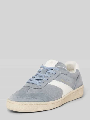 Sneakersy niskie ze skóry welurowej Marc O'Polo