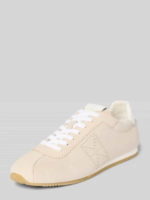 Sneakersy niskie ze skóry welurowej Marc O'Polo