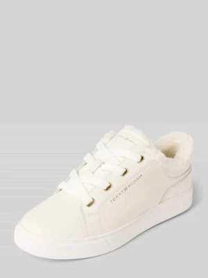 Sneakersy niskie ze skóry wieprzowej nappa Tommy Hilfiger
