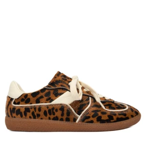 Sneakersy Nokwol August Brązowy