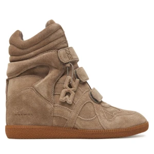 Sneakersy Nokwol Demmi Beżowy