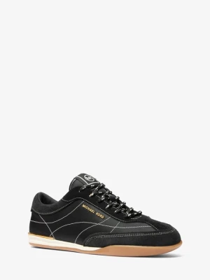 Sneakersy Nolan z zamszu i nylonu Michael Kors CZARNY (Czarny)
