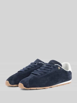 Sneakersy o niskim kroju z czystej skóry bydlęcej Tommy Hilfiger