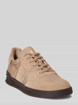 Sneakersy o niskim kroju z naturalnej skóry model 'AERA' Polo Ralph Lauren