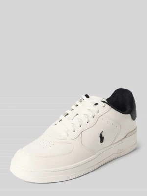 Sneakersy o niskim kroju z naturalnej skóry Polo Ralph Lauren