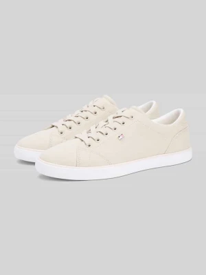 Sneakersy o niskim kroju z płótna Tommy Hilfiger