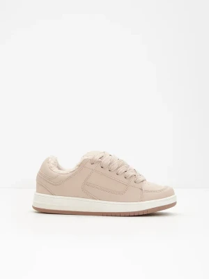 Sneakersy ocieplane BonPrix beżowy