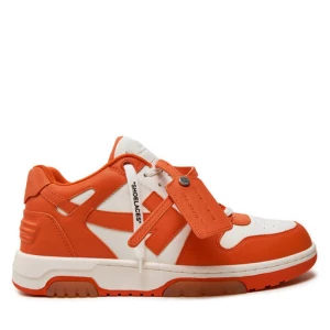 Sneakersy Off-White OMIA189S22LEA0010120 Pomarańczowy