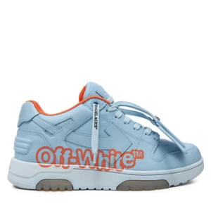 Sneakersy Off-White OMIA189S22LEA0044020 Błękitny