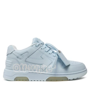 Sneakersy Off-White OMIA189S22LEA0044501 Błękitny