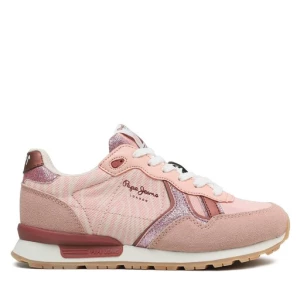 Sneakersy Pepe Jeans Brit Animal G PGS30574 Mauve Pink 319