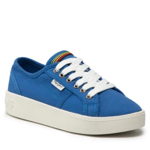 Sneakersy Pepe Jeans Brixton Canvas PGS30448 Lagoon 539