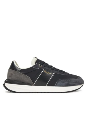 Sneakersy Pepe Jeans Buster Serie M PMS600008 Czarny