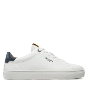 Sneakersy Pepe Jeans Camden Club M PMS00020 Biały