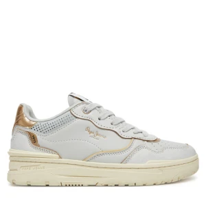 Sneakersy Pepe Jeans Chester Distress W PLS00033 Biały
