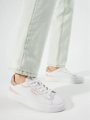 Sneakersy Pepe Jeans Dobbie Seal PLS00006 Biały