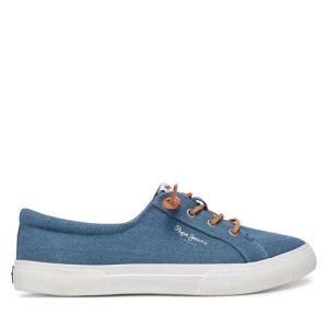 Sneakersy Pepe Jeans Kenton Denim PLS31602 Niebieski