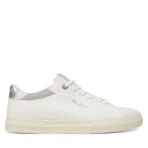 Sneakersy Pepe Jeans Kenton Knit PLS31601 Biały