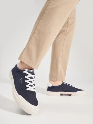 Sneakersy Pepe Jeans Kenton Serie M PMS31041 Granatowy