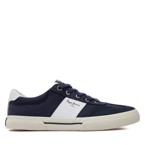 Sneakersy Pepe Jeans Kenton Strap M PMS31042 Granatowy