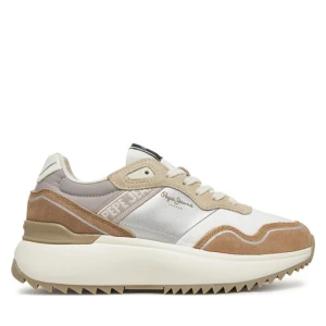 Sneakersy Pepe Jeans Kimi Glam PLS60042 Beżowy
