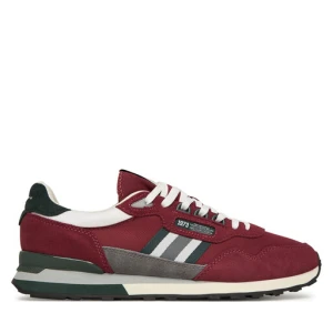 Sneakersy Pepe Jeans Kingston College M PMS400010 Bordowy