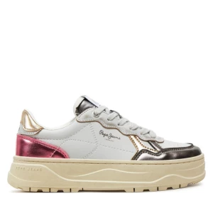 Sneakersy Pepe Jeans Kore Moon W PLS00022 Biały