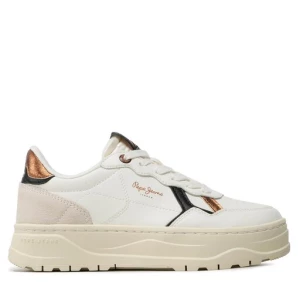 Sneakersy Pepe Jeans Kore Retry W PLS31447 Off White