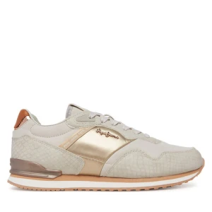 Sneakersy Pepe Jeans London Mix PLS40044 Biały