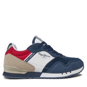 Sneakersy Pepe Jeans London Urban B PBS40002 Granatowy