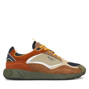 Sneakersy Pepe Jeans Marlon Sports M PMS600002 Brązowy