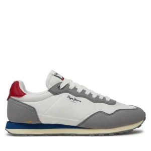 Sneakersy Pepe Jeans Natch Basic M PMS40010 Biały