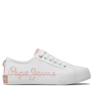 Sneakersy Pepe Jeans Ottis Log G PGS30577 Biały